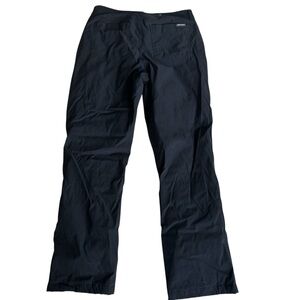 Eddie Bauer Men’s Black Fleeced Lined Guide Tech Pants Size 32x30